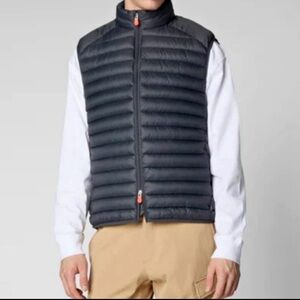 SAVE THE DUCK Men's Dark navy Puffer Vest. Sz S . Mens. New w tags